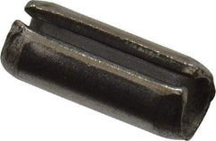 Value Collection - 1/8" Diam x 5/16" Long Slotted Spring Pin - Grade 18-8 Stainless Steel - Eagle Tool & Supply