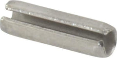 Value Collection - 1/8" Diam x 7/16" Long Slotted Spring Pin - Grade 18-8 Stainless Steel - Eagle Tool & Supply