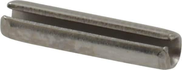 Value Collection - 1/8" Diam x 9/16" Long Slotted Spring Pin - Grade 18-8 Stainless Steel - Eagle Tool & Supply