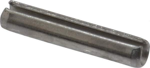Value Collection - 1/8" Diam x 5/8" Long Slotted Spring Pin - Grade 18-8 Stainless Steel - Eagle Tool & Supply