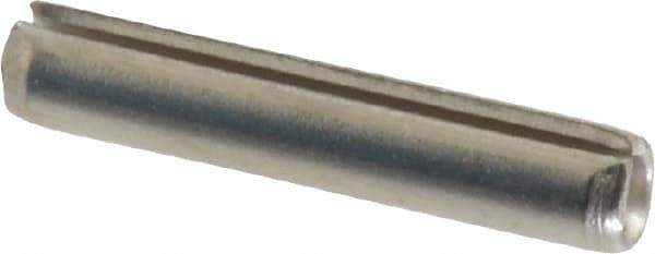 Value Collection - 1/8" Diam x 11/16" Long Slotted Spring Pin - Grade 18-8 Stainless Steel - Eagle Tool & Supply