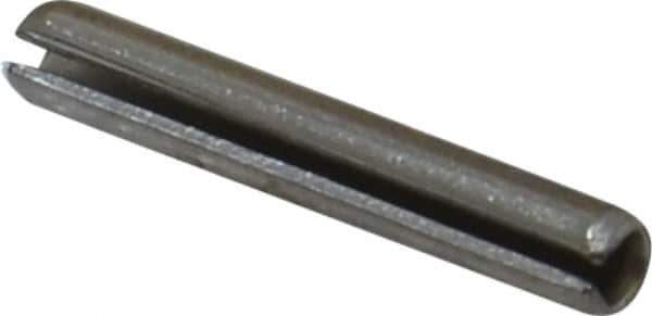 Value Collection - 1/8" Diam x 13/16" Long Slotted Spring Pin - Grade 18-8 Stainless Steel - Eagle Tool & Supply