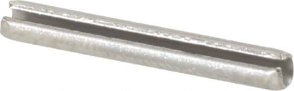 Value Collection - 1/8" Diam x 15/16" Long Slotted Spring Pin - Grade 18-8 Stainless Steel - Eagle Tool & Supply