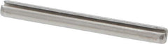 Value Collection - 1/8" Diam x 1-1/4" Long Slotted Spring Pin - Grade 18-8 Stainless Steel - Eagle Tool & Supply