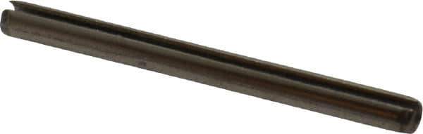 Value Collection - 1/8" Diam x 1-1/2" Long Slotted Spring Pin - Grade 18-8 Stainless Steel - Eagle Tool & Supply
