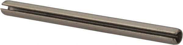Value Collection - 1/8" Diam x 1-5/8" Long Slotted Spring Pin - Grade 18-8 Stainless Steel - Eagle Tool & Supply