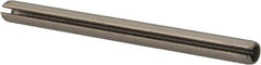 Value Collection - 1/8" Diam x 1-5/8" Long Slotted Spring Pin - Grade 18-8 Stainless Steel - Eagle Tool & Supply