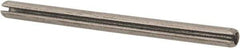 Value Collection - 1/8" Diam x 1-7/8" Long Slotted Spring Pin - Grade 18-8 Stainless Steel - Eagle Tool & Supply