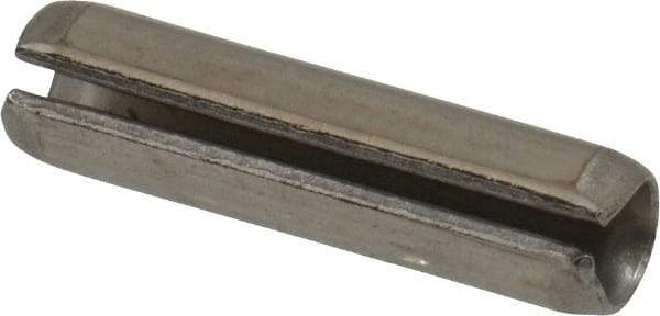 Value Collection - 5/32" Diam x 5/8" Long Slotted Spring Pin - Grade 18-8 Stainless Steel - Eagle Tool & Supply