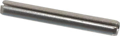 Value Collection - 5/32" Diam x 1-1/4" Long Slotted Spring Pin - Grade 18-8 Stainless Steel - Eagle Tool & Supply
