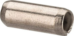 Value Collection - 3/16" Diam x 1/2" Long Slotted Spring Pin - Grade 18-8 Stainless Steel - Eagle Tool & Supply