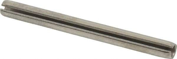 Value Collection - 3/16" Diam x 2" Long Slotted Spring Pin - Grade 18-8 Stainless Steel - Eagle Tool & Supply