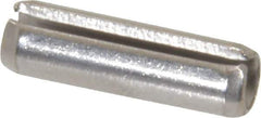 Value Collection - 7/32" Diam x 3/4" Long Slotted Spring Pin - Grade 18-8 Stainless Steel - Eagle Tool & Supply