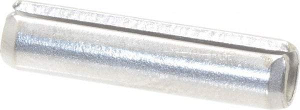Value Collection - 7/32" Diam x 7/8" Long Slotted Spring Pin - Grade 18-8 Stainless Steel - Eagle Tool & Supply