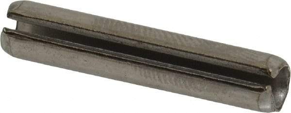 Value Collection - 7/32" Diam x 1-1/8" Long Slotted Spring Pin - Grade 18-8 Stainless Steel - Eagle Tool & Supply