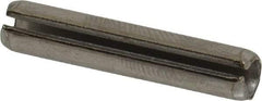 Value Collection - 7/32" Diam x 1-1/8" Long Slotted Spring Pin - Grade 18-8 Stainless Steel - Eagle Tool & Supply