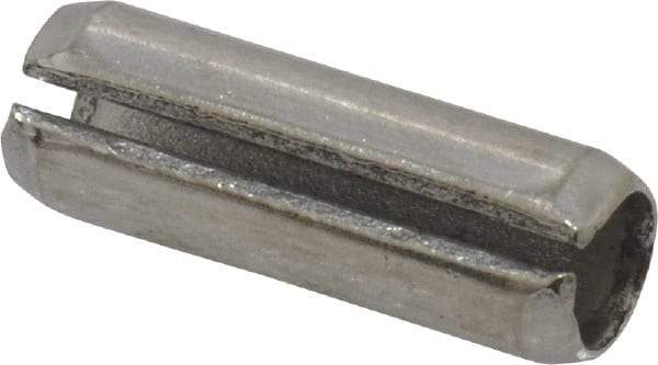 Value Collection - 1/4" Diam x 3/4" Long Slotted Spring Pin - Grade 18-8 Stainless Steel - Eagle Tool & Supply