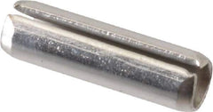 Value Collection - 1/4" Diam x 7/8" Long Slotted Spring Pin - Grade 18-8 Stainless Steel - Eagle Tool & Supply