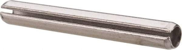 Value Collection - 1/4" Diam x 2" Long Slotted Spring Pin - Grade 18-8 Stainless Steel - Eagle Tool & Supply