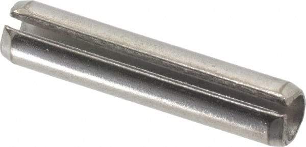 Value Collection - 5/16" Diam x 1-1/2" Long Slotted Spring Pin - Grade 18-8 Stainless Steel - Eagle Tool & Supply