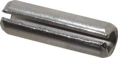Value Collection - 3/8" Diam x 1-1/4" Long Slotted Spring Pin - Grade 18-8 Stainless Steel - Eagle Tool & Supply