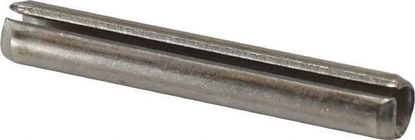 Value Collection - 3/8" Diam x 2-1/2" Long Slotted Spring Pin - Grade 18-8 Stainless Steel - Eagle Tool & Supply