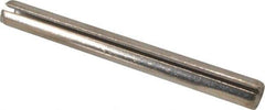 Value Collection - 1/2" Diam x 5" Long Slotted Spring Pin - Grade 18-8 Stainless Steel - Eagle Tool & Supply