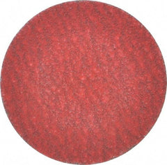 Merit Abrasives - 2" Disc Diam, 80 Grit, Ceramic Quick Change Disc - Type R Attaching System, Coated, Medium Grade, 30,000 RPM - Eagle Tool & Supply