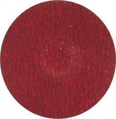 Merit Abrasives - 3" Disc Diam, 100 Grit, Ceramic Quick Change Disc - Type R Attaching System, Coated, Fine Grade, 20,000 RPM - Eagle Tool & Supply