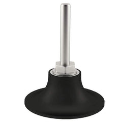Merit Abrasives - 2" Diam Quick-Change Type S Disc Backing Pad - 1/4" Shank Diam, Medium Density, 30,000 RPM, PowerLock Holder Compatible - Eagle Tool & Supply