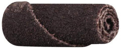 Merit Abrasives - 3/8" Max Roll Diam x 1" OAL, 60 Grit Aluminum Oxide Straight Cartridge Roll - 1/8" Pilot Hole Diam, Medium Grade, 23,000 Max RPM - Eagle Tool & Supply