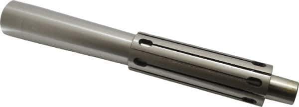 Interstate - 1-1/2 to 2" Grip, Expanding Lathe Mandrel - 1-1/2" Shank Diam, 5" Sleeve Length, 11-1/2" Arbor Length - Eagle Tool & Supply