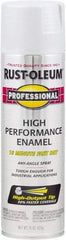 Rust-Oleum - Aluminum (Color), Gloss, Rust Proof Enamel Spray Paint - 14 Sq Ft per Can, 15 oz Container, Use on Multipurpose - Eagle Tool & Supply