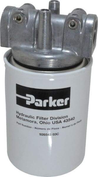 Parker - 3/4 NPTF, 3 Micron, Filter Assembly - Cellulose - Eagle Tool & Supply