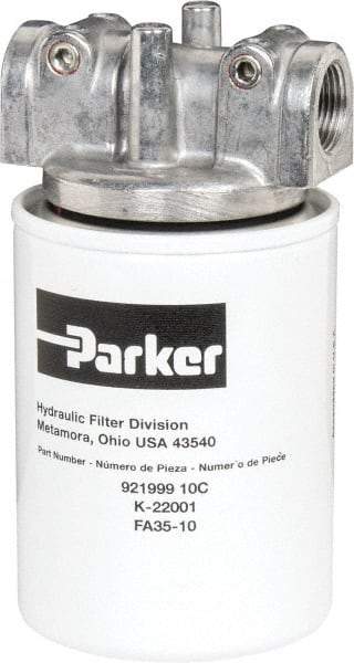 Parker - 3/4 NPTF, 10 Micron, Filter Assembly - Cellulose - Eagle Tool & Supply