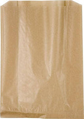 NuTrend Disposables - Brown, Waxed Kraft Paper, Wax-Lined Paper Bag - 7-1/2" Wide x 10 1/4" High - Eagle Tool & Supply