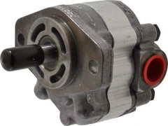 Parker - 4.1 GPM, 7/8-14 UNF-2B SAE Inlet Size, 2,500 RPM, 1/2" Shaft Diam, SAE AA Mount, Hydraulic Gear Pump - 4.07 GPM at 1,800 RPM, 8.14 GPM at 3,600 RPM, 2,500 psi Max Working Pressure, 7/8-14 SAE Port Size - Eagle Tool & Supply