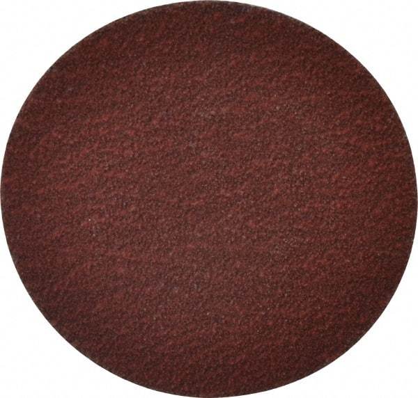 Norton - 2" Disc Diam, 120 Grit, Ceramic Alumina Quick Change Disc - Type R Attaching System, Coated, Red, Fine Grade, 25,000 RPM, R983 Series - Eagle Tool & Supply