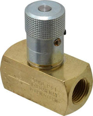 Parker - 15 GPM 1/2 Inlet Brass Hydraulic Control Valve - 1/2-14 Thread - Eagle Tool & Supply