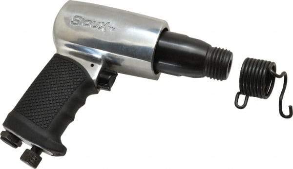 Sioux Tools - 3,200 BPM, 2.6 Inch Long Stroke, Pneumatic Hammer Kit - 4 CFM Air Consumption, 1/4 NPT Inlet - Eagle Tool & Supply