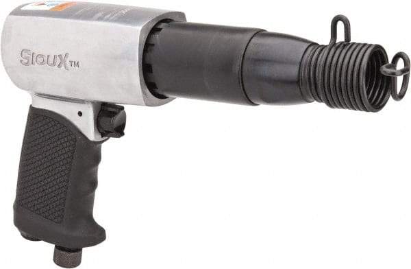 Sioux Tools - 2,200 BPM, 3.8 Inch Long Stroke, Pneumatic Hammer Kit - 4 CFM Air Consumption, 1/4 NPT Inlet - Eagle Tool & Supply