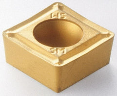 Iscar - SCMT432 19 Grade IC50M Carbide Milling Insert - Uncoated, 0.1874" Thick, 1/2" Inscribed Circle, 0.8mm Corner Radius - Eagle Tool & Supply