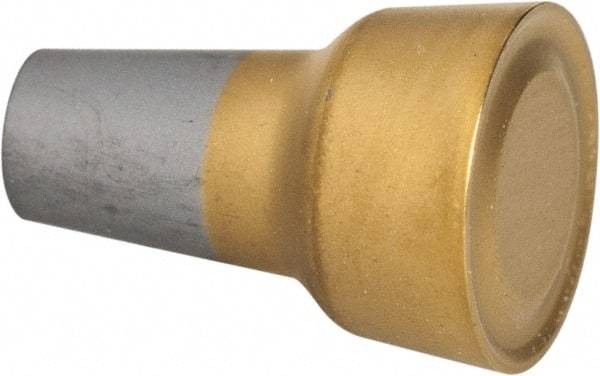 Kennametal - RCMK23, KC730 Grade Carbide Profiling Insert - TiN Finish, 7° Relief Angle, Round, 9.09mm Thick, 1/4" Inscribed Circle - Eagle Tool & Supply