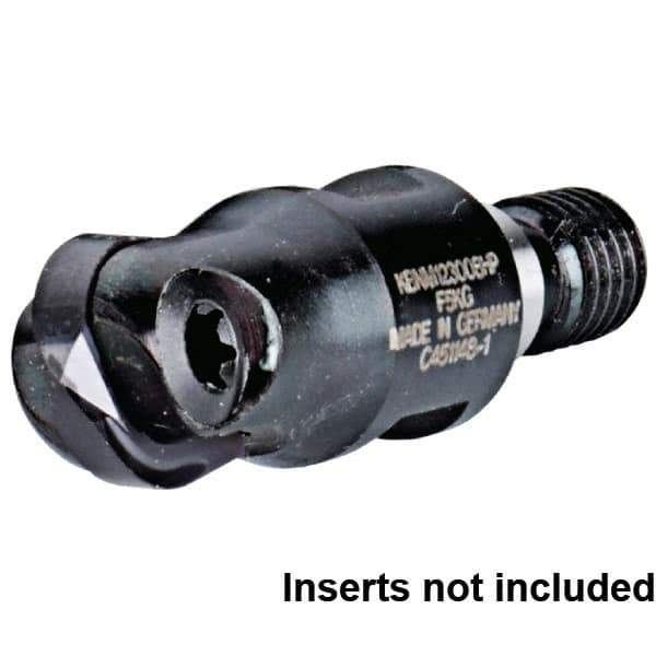 Kennametal - 20mm Cut Diam, 49.5mm OAL, Indexable Ball Nose End Mill - M10 - Eagle Tool & Supply
