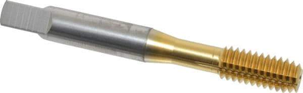 OSG - 5/16-18 UNC H4 Thread Limit Modified Bottoming Thread Forming Tap - Cobalt, TiN Finish, 2-23/32" OAL, 1-1/8" Thread Length, Right Hand Thread, Series HY-PRO NRT - Eagle Tool & Supply