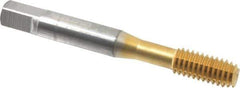 OSG - 5/16-18 UNC H6 Thread Limit Modified Bottoming Thread Forming Tap - Cobalt, TiN Finish, 2-23/32" OAL, 1-1/8" Thread Length, Right Hand Thread, Series HY-PRO NRT - Eagle Tool & Supply