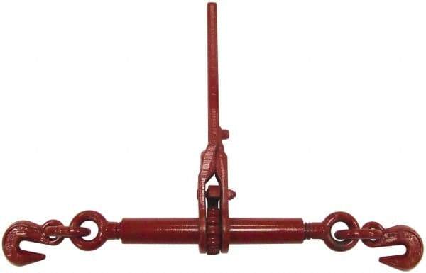 CM - 5,400 Lbs. Load Limit Ratchet Loadbinder - 5/16 Inch Max Chain Size, 8 Inch Take Up, Chain Grade 80 - Eagle Tool & Supply