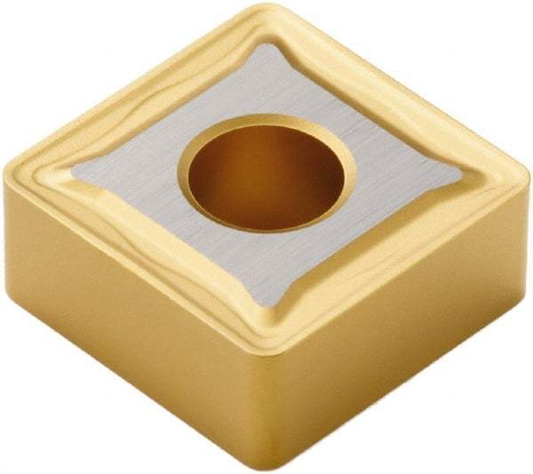 Seco - SNMG643 M5 Grade TP40 Carbide Turning Insert - TiC/TiCN/TiN Finish, 90° Square, 3/4" Inscr Circle, 1/4" Thick, 3/64" Corner Radius - Eagle Tool & Supply