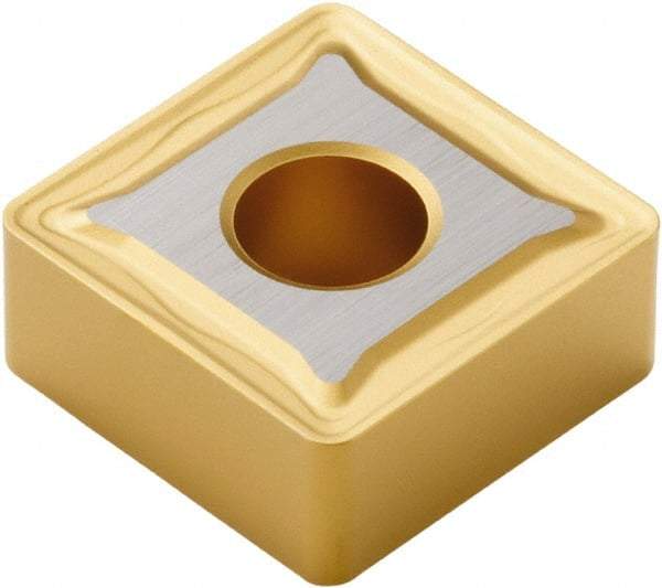 Seco - SNMG543 M5 Grade TP40 Carbide Turning Insert - TiC/TiCN/TiN Finish, 90° Square, 5/8" Inscr Circle, 1/4" Thick, 3/64" Corner Radius - Eagle Tool & Supply