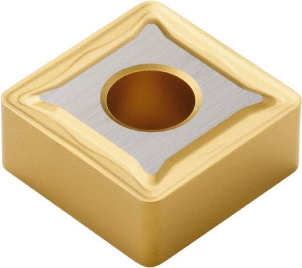 Seco - SNMG644 M5 Grade TP40 Carbide Turning Insert - TiC/TiCN/TiN Finish, 90° Square, 3/4" Inscr Circle, 1/4" Thick, 1/16" Corner Radius - Eagle Tool & Supply